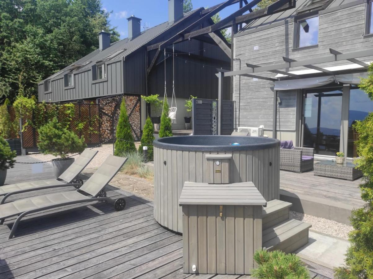 Sloneczny Chelm - Apartamenty W Gorach, Prywatna Sauna Jacuzzi Balia W Cenie, Spa, Grill, Stok Narciarski Myslenice, Sciezki Rowerowe, Rzeka Raba, Widok Na Tatry Exterior foto