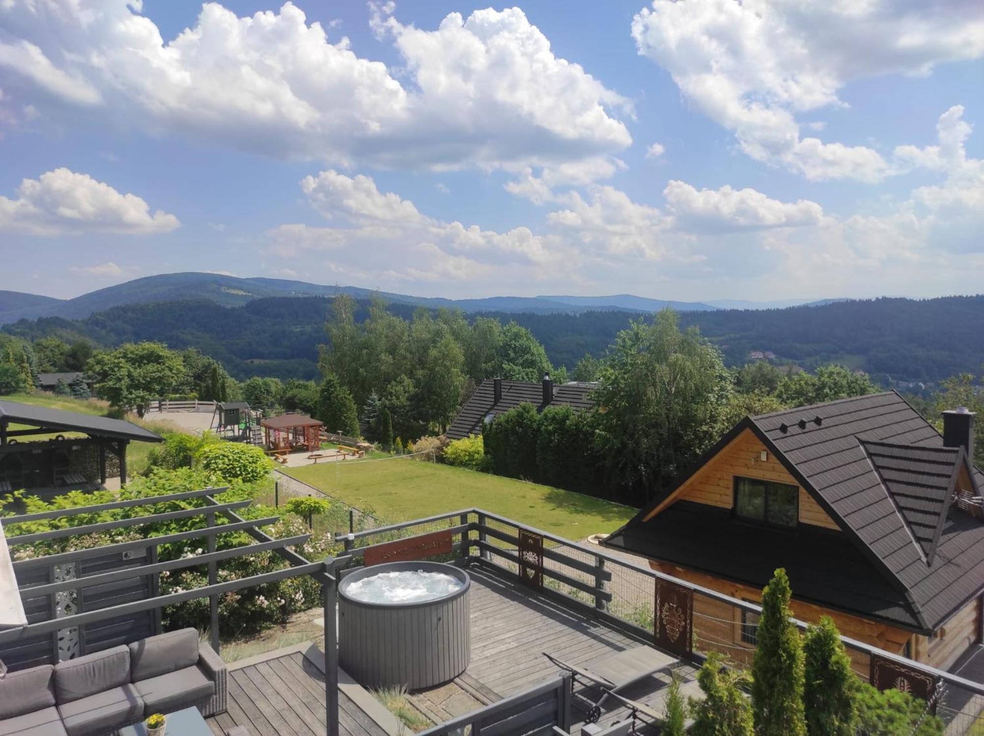 Sloneczny Chelm - Apartamenty W Gorach, Prywatna Sauna Jacuzzi Balia W Cenie, Spa, Grill, Stok Narciarski Myslenice, Sciezki Rowerowe, Rzeka Raba, Widok Na Tatry Exterior foto
